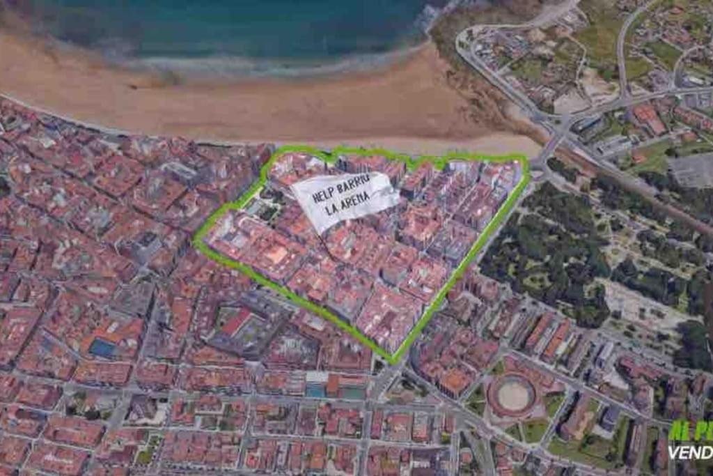 Apartamento A 100Metros De La Playa De San Lorenzo Gijon Luaran gambar